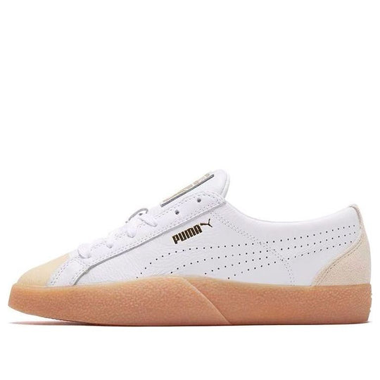 (WMNS) PUMA Love Grand Slam Casual Skateboarding Shoes White 371742-01