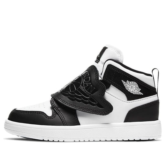 (PS) Air Jordan Sky Jordan 1 'Black White' BQ7197-010 Retro Basketball Shoes  -  KICKS CREW