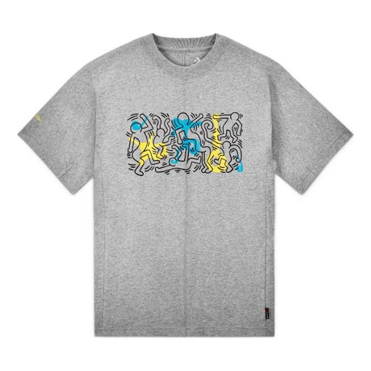 Converse x Keith Haring Shapes T-Shirt 'Grey' 10025066-A01