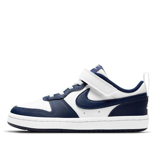 (PS) Nike Court Borough Low 2 'White Signal Blue' BQ5451-107