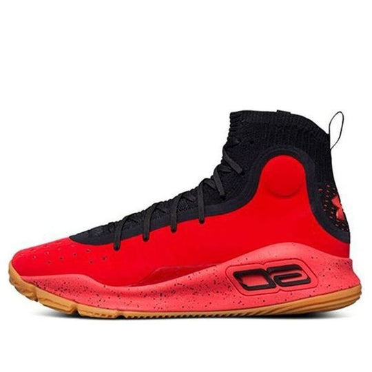 Under Armour Curry 4 'Red Black Gum' 1298306-603