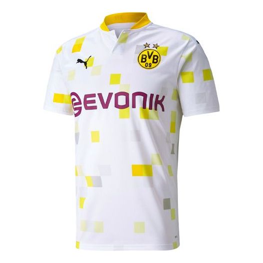 PUMA Bvb 2020-2021 Borussia Dortmund Football Jersey 'White' 757165-03