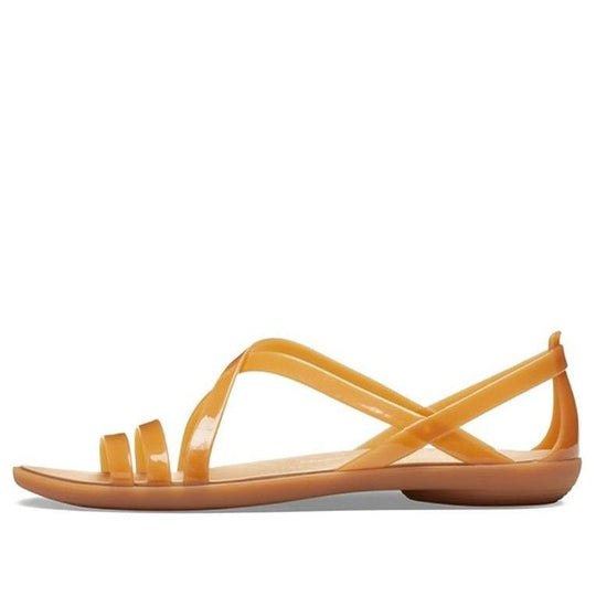 (WMNS) Crocs Gold Sandals 204915-276