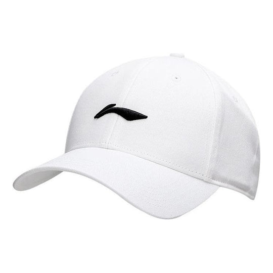 Li-Ning Logo Baseball Cap 'White Black' AMYR118-2