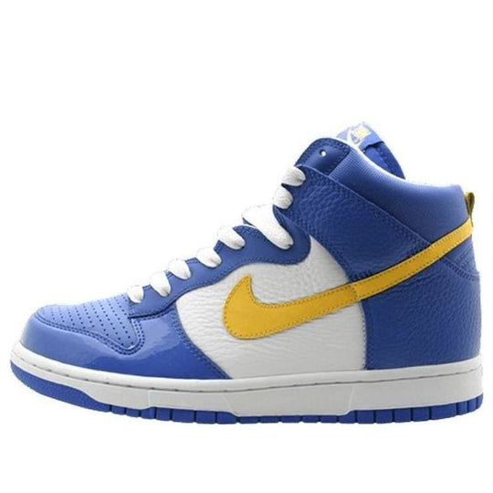 Nike Dunk High Sneakers Blue/White/Yellow 317982-471