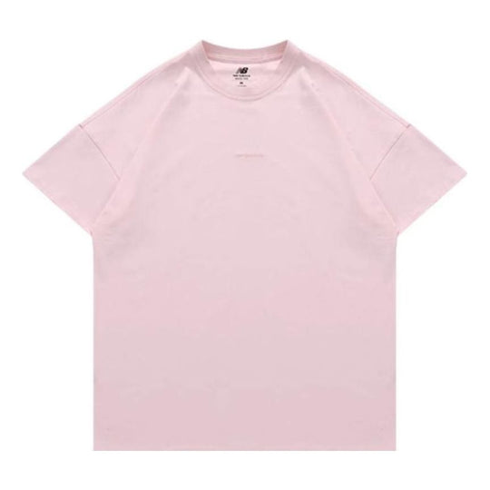 (WMNS) New Balance Athletics Nature State Short Sleeve T-Shirt 'Light Pink' AWT23556-WAN