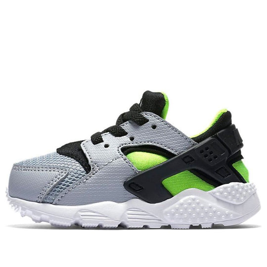 (TD) Nike Huarache Run 'Wolf Grey Electric Green' 704950-015
