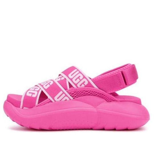 (WMNS) UGG LA Series Open Toe Sandals Pink 1110090-RCR