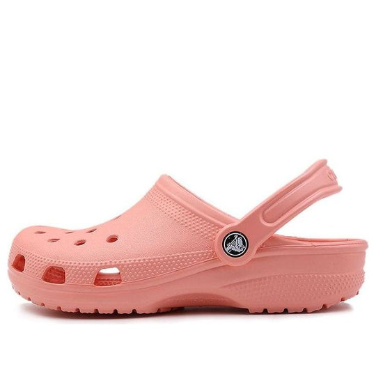 (WMNS) Crocs Classic Clog Outdoor Beach Sports Slippers Pink 10001-737