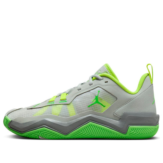 Air Jordan One Take 4 PF Basketball Shoes 'Light Silver Volt' DZ3339-003