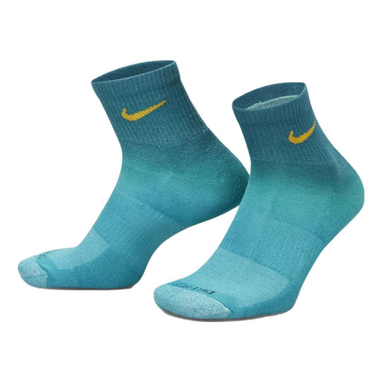 Nike Everyday Plus Cushioned Ankle Socks 'Lake Green' DH6304-915