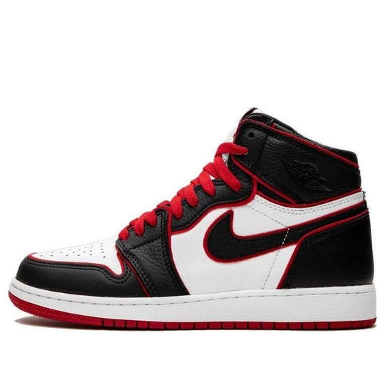 (GS) Air Jordan 1 Retro High OG 'Bloodline' 575441-062 Retro Basketball Shoes  -  KICKS CREW
