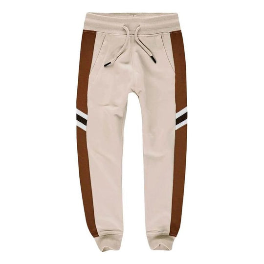 Air Jordan Color Block Stripes Pant Toddlers Style 'Beige' 8337K-DESERT