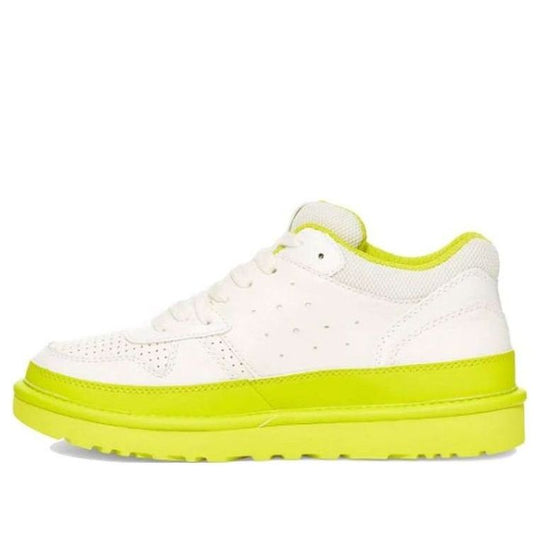 (WMNS) UGG Highland Sneaker 'White Yellow' 1114262-WSLF