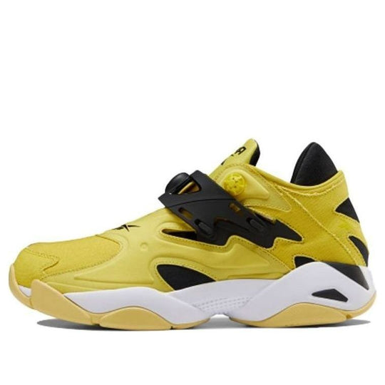 Reebok Pump Court Running Shoes Black/Yellow FW7823