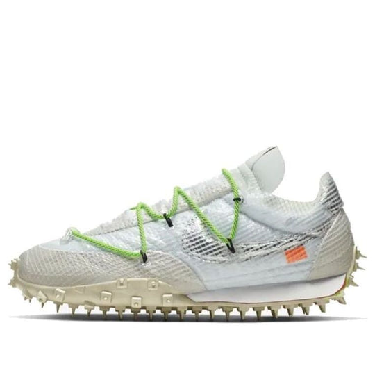 (WMNS) Nike Off-White x Waffle Racer 'Electric Green' CD8180-100
