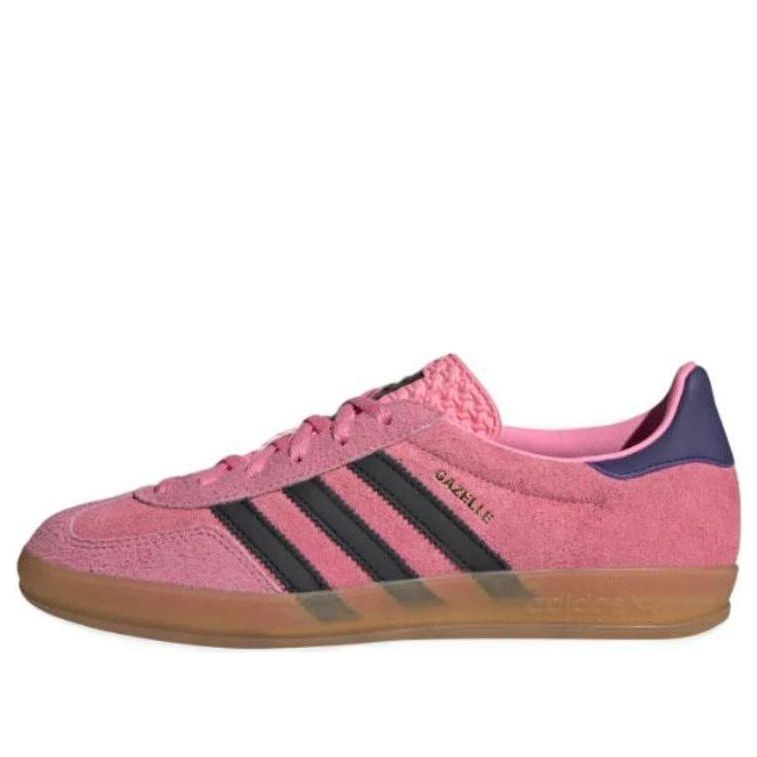 (WMNS) Adidas Gazelle Indoor Shoes 'Bliss Pink Core Black' IE7002-KICKS ...