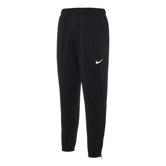 Men's Nike Logo Solid Color Elastic Waistband Drawstring Sports Pants ...