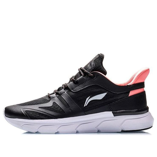 (WMNS) Li-Ning Running Shoes 'Black Pink' ARHQ114-1