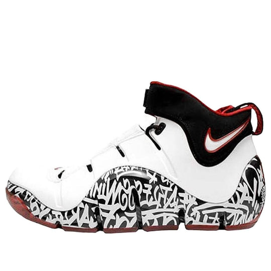 Nike LeBron 4 Graffiti NYC 'White Black Red' BAM284-M43-C1
