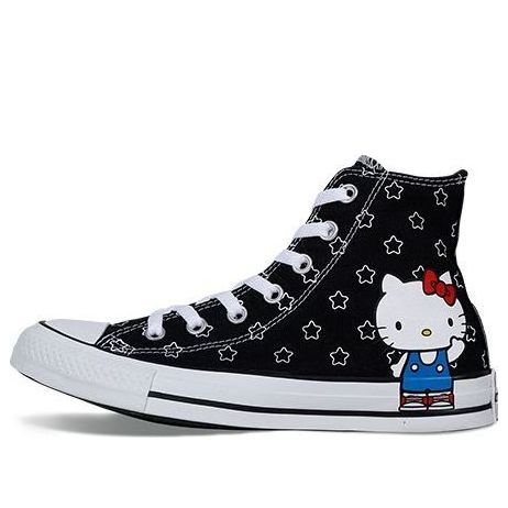 Converse Hello Kitty x Chuck Taylor All Star High 'Black' 163919C