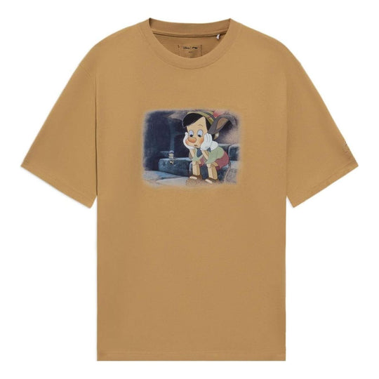 Li-Ning x Disney Pinocchio Graphic T-shirt 'Brown' AHSS453-9