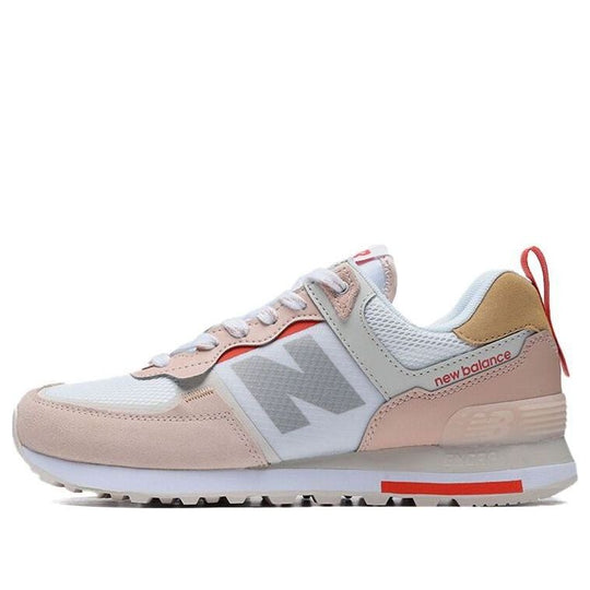 (WMNS) New Balance 574 Shoes For Pink/Orange WL574ISE