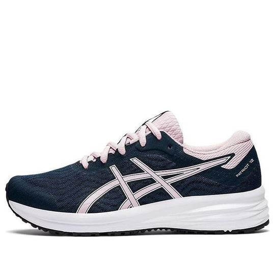 (GS) ASICS Patriot 12 'French Blue Barely Rose' 1014A139-421