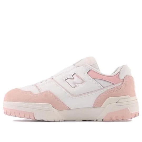 (PS) New Balance 550 Bungee Lace with Top Strap 'White Pink Haze' PHB550CD