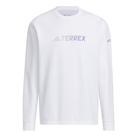 adidas Terrex Long Sleeve T-Shirt 'White' IP9945