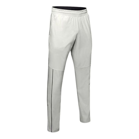 Under Armour Athlete Recovery Woven Warm-Up Pants 'Light Grey' 1348191-014