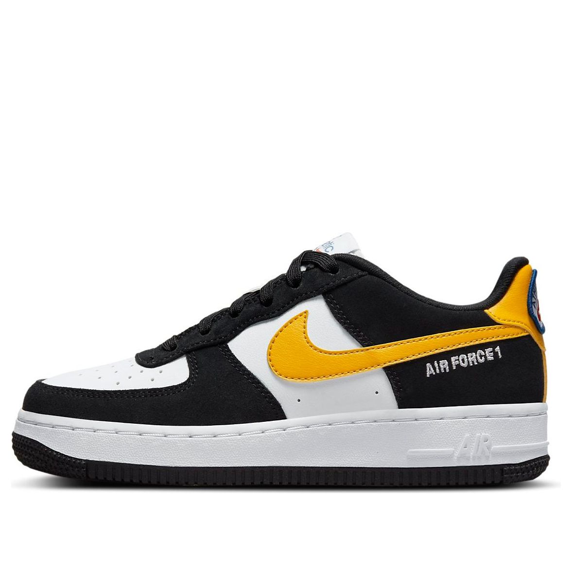 (GS) Nike Air Force 1 Low 'Athletic Club Black University Gold' DH9597 ...