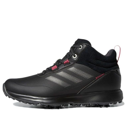 (WMNS) adidas S2G Mid-Cut Golf Shoes 'Black' FW6298