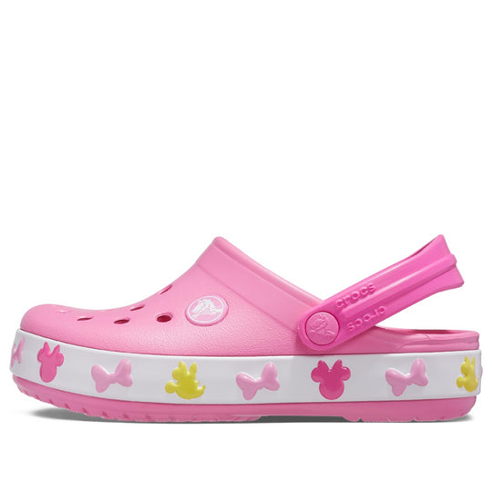 (GS) Crocs x Disney Mickey and Minnie Mouse Clogs 'Pink White' 206800-04
