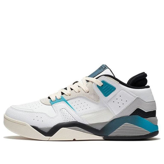 Li-Ning Casual Basketball Shoes Low 'White Blue' AGBS031-3
