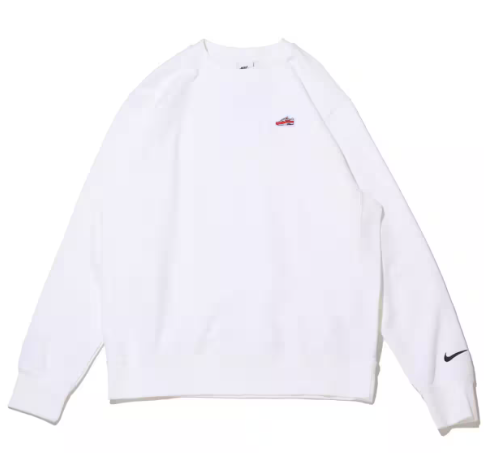 Nike Sportswear French Terry Crew-Neck Sweatshirt 'White' FZ5203-100