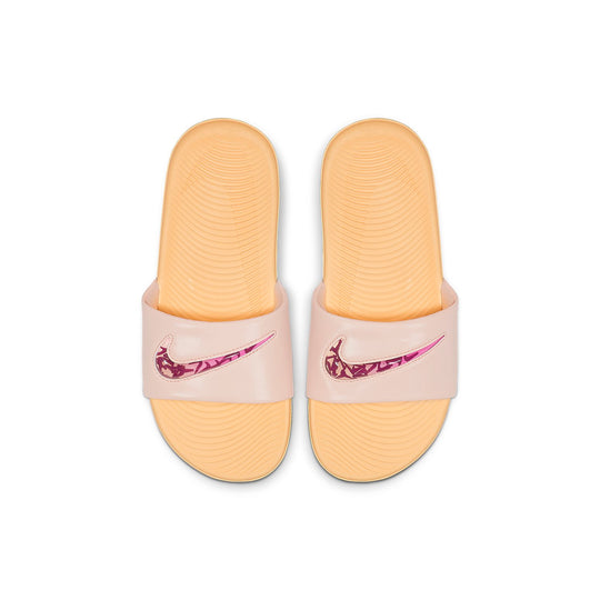 (GS) Nike Kawa Sports Slippers Pink Orange 'Pink' AJ7293-600