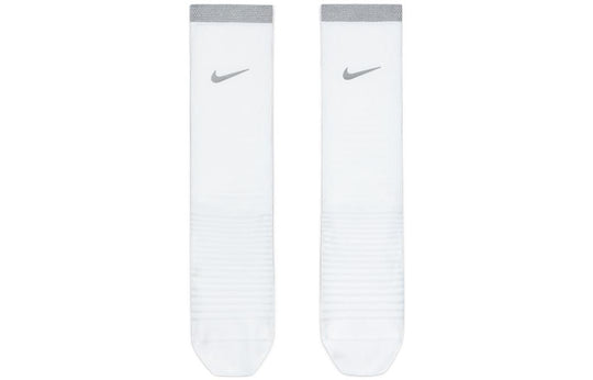 Nike Logo Quick Dry Breathable Running Sports Socks Unisex One Pair Wh ...
