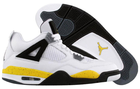 Air Jordan 4 Retro LS 'Tour Yellow' 314254-171 Retro Basketball Shoes  -  KICKS CREW