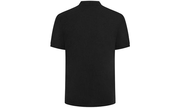 Men's KENZO XLogo Alphabet Short Sleeve Polo Shirt Black FA65PO0504SK-99