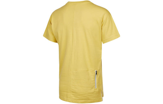 Nike Logo Sports Short Sleeve Men's Yellow DD7019-700