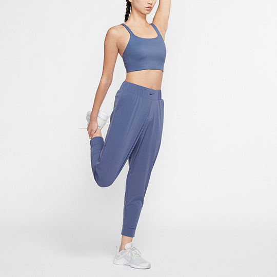(WMNS) Nike BLISS Training Sports Long Pants Blue AQ0295-491
