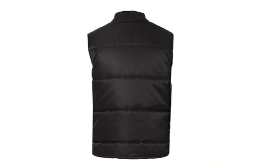 Men's HERON PRESTON Functional Sleeveless Vest Jacket Black HMEA049F20FAB0031000