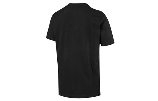 PUMA Minimalistic Solid Color Sports Short Sleeve Black 844119-01