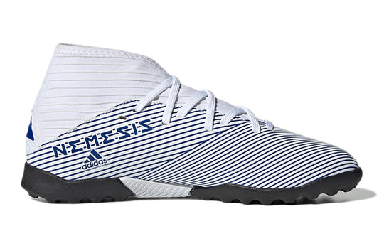 (GS) adidas Nemeziz 19.3 TF Turf 'White Blue' EG7235
