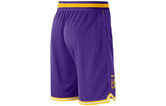 Nike Retro Basketball Shorts Los Angeles Lakers Purple DB1802-504