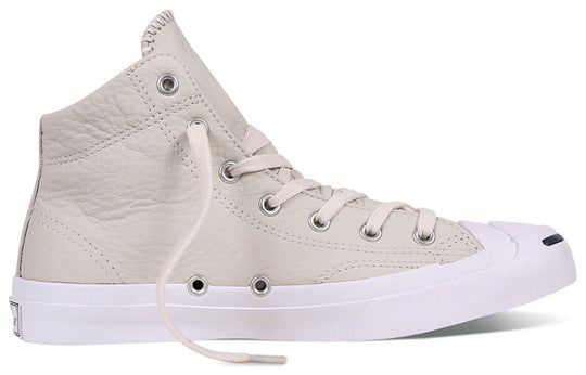 Converse Jack Jack Purcell Leather Mid Top Beige 155719C