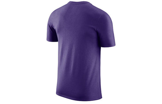 NBA Men's Sacramento Kings Short Sleeve T- Shirt (Regular Purple