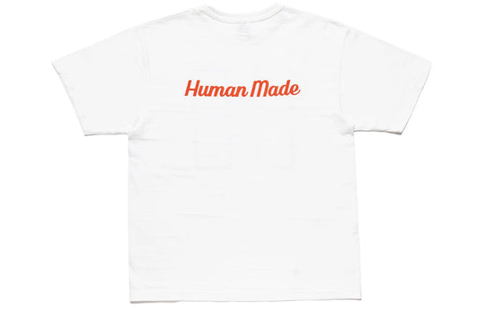 HUMAN MADE Chest Alphabet Printing Short Sleeve Unisex White HM20TE016
