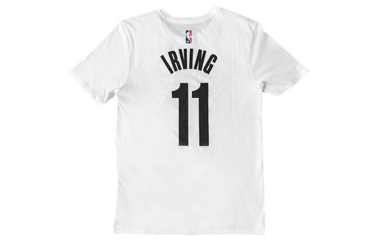 Nike Dri-Fit NBA Brooklyn Nets Kyrie Irving 11 Short Sleeve 'White' BQ1515-106